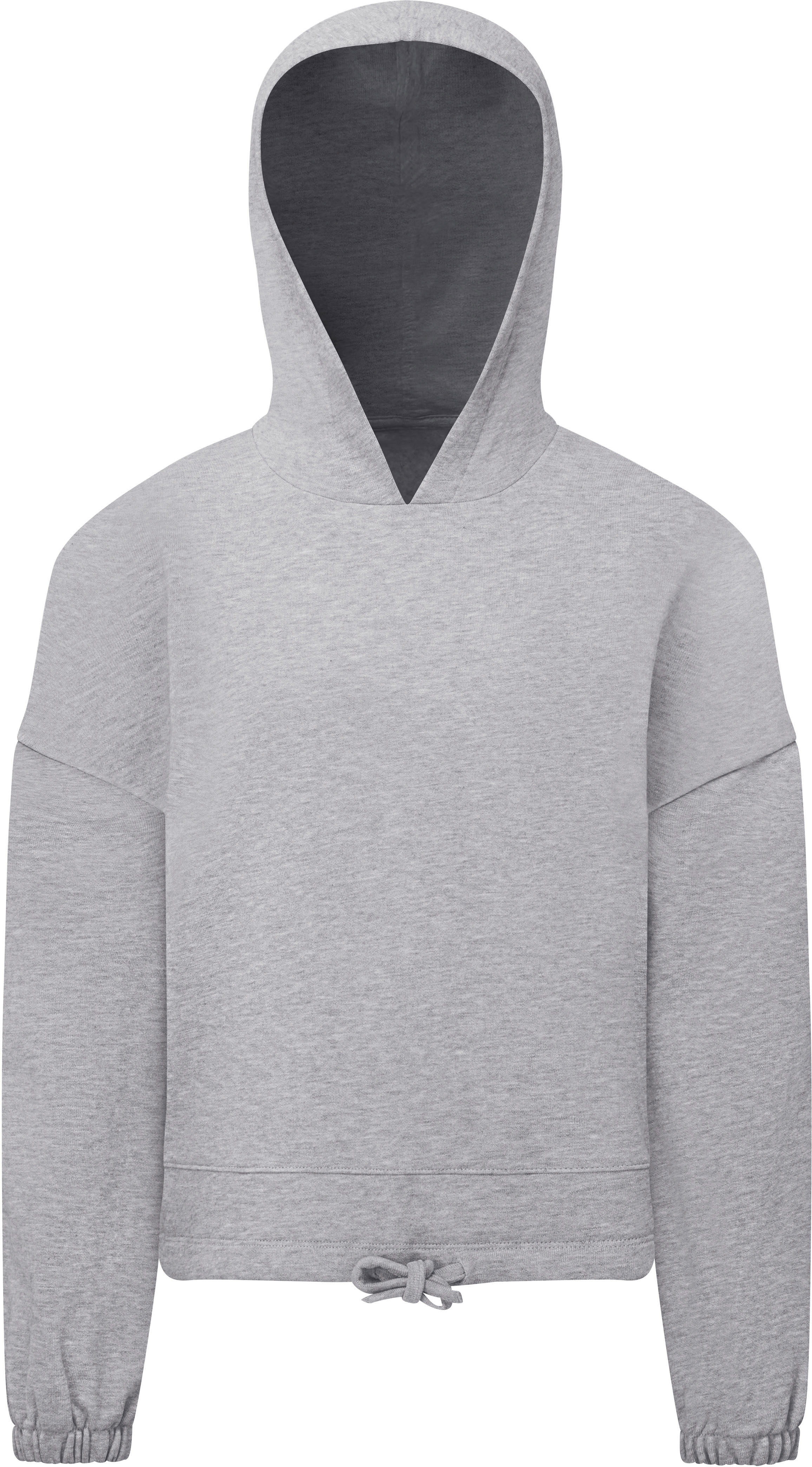 Kids Recycled Cropped Oversize Hoodie