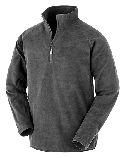 Atmungsaktiver recycelter Herren-Microfleece-Pullover