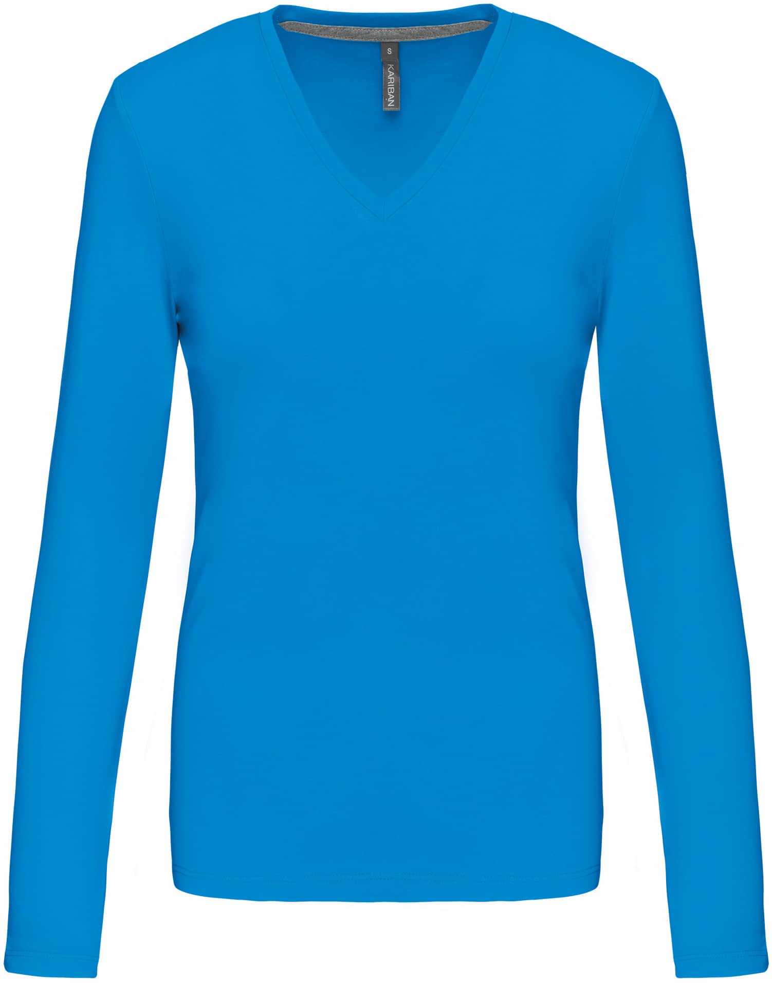 Ladies` Longsleeve V-Neck T-Shirt