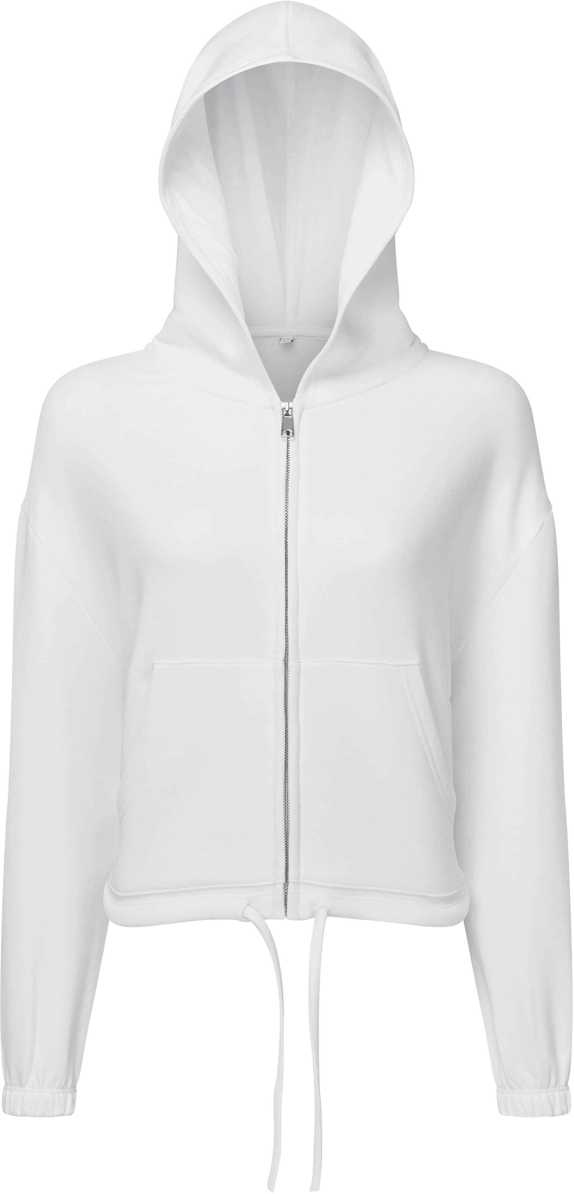 Women´s Recycled Drawstring Full-Zip Hoodie