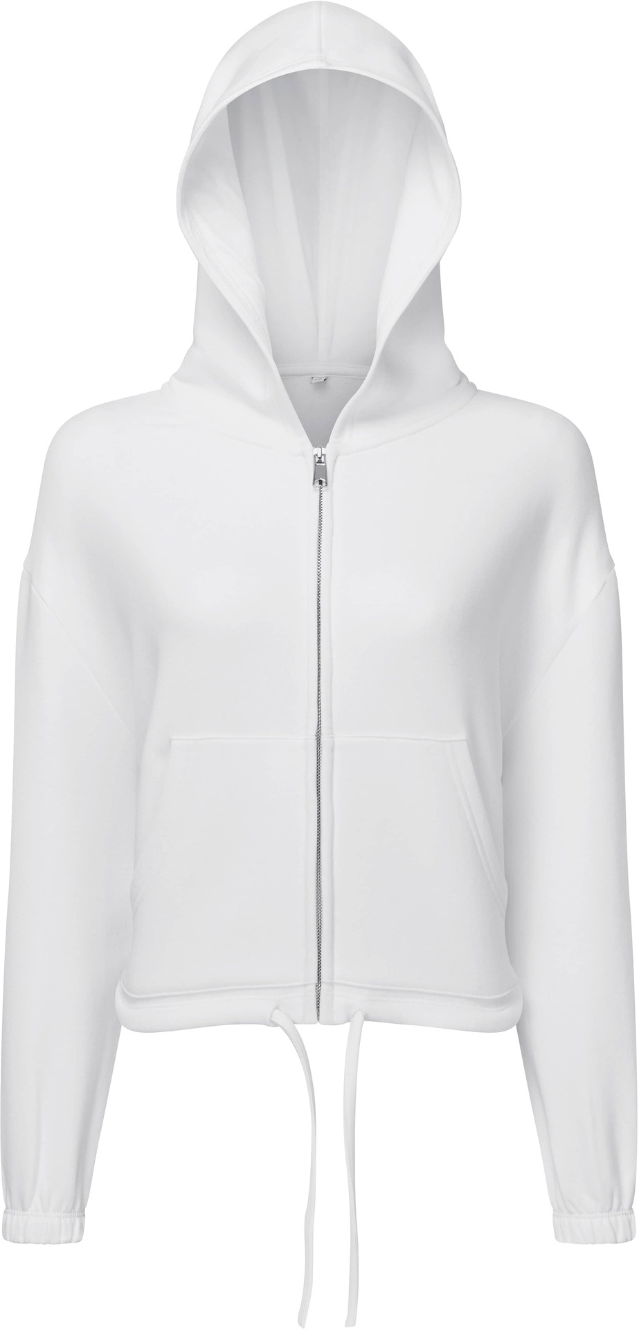 Women´s Recycled Drawstring Full-Zip Hoodie