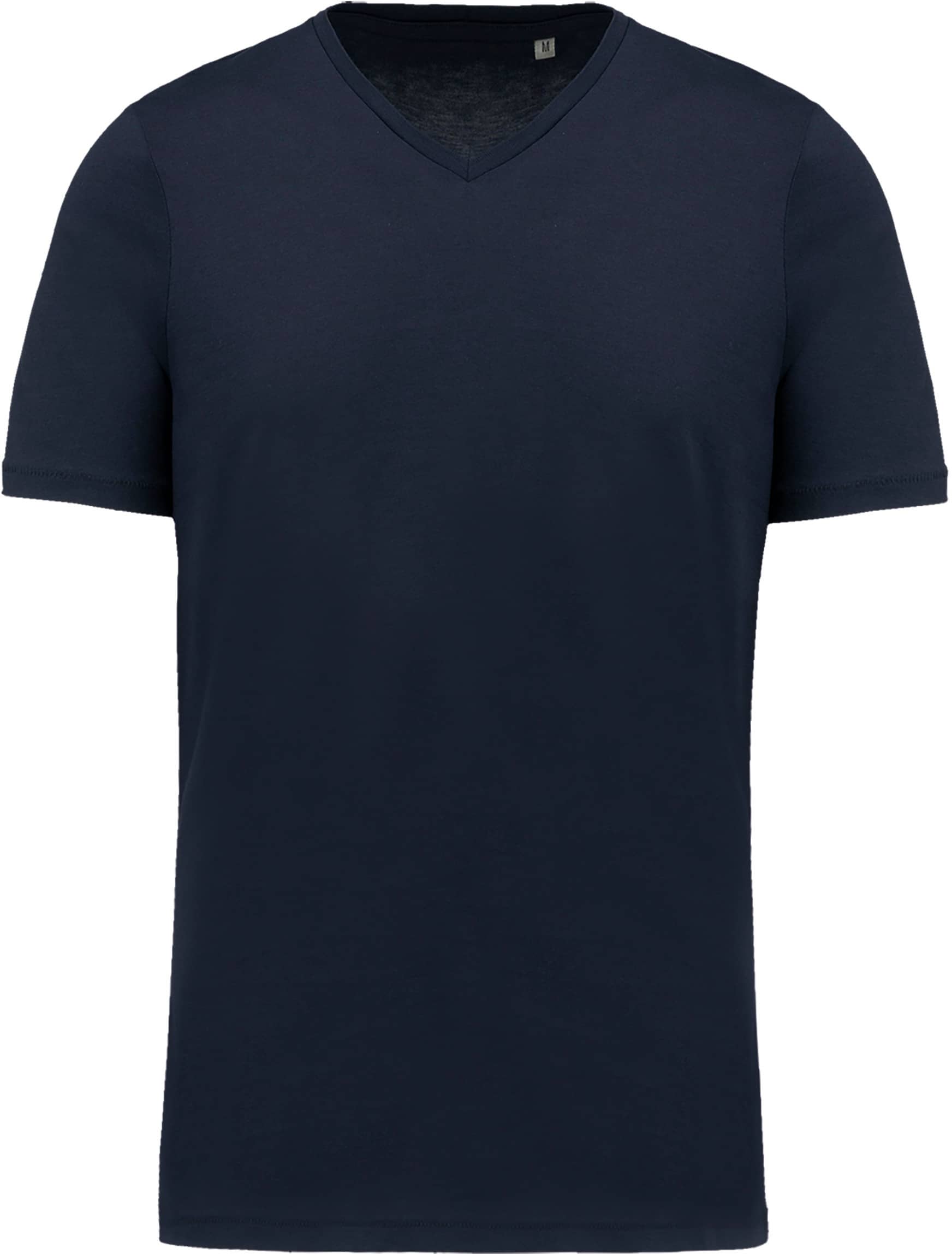 Herren-T-Shirt Supima® mit V-Ausschnitt und kurzen Ärmeln