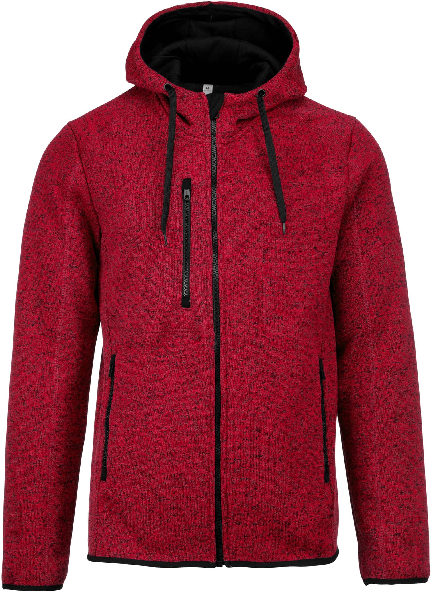 Herren-Hoodie aus Chiné