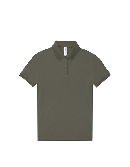 Schweres Damen Poloshirt aus Baumwolle