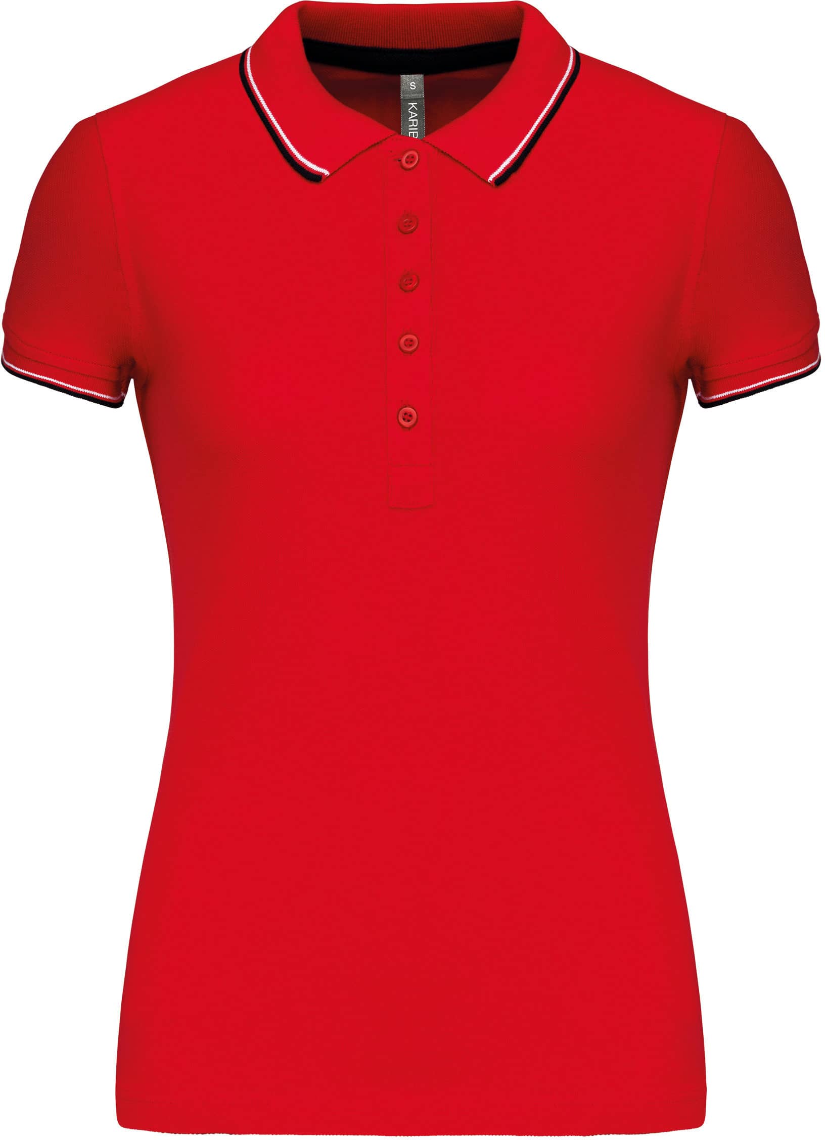 Damen Piqué Poloshirt Kurzarm