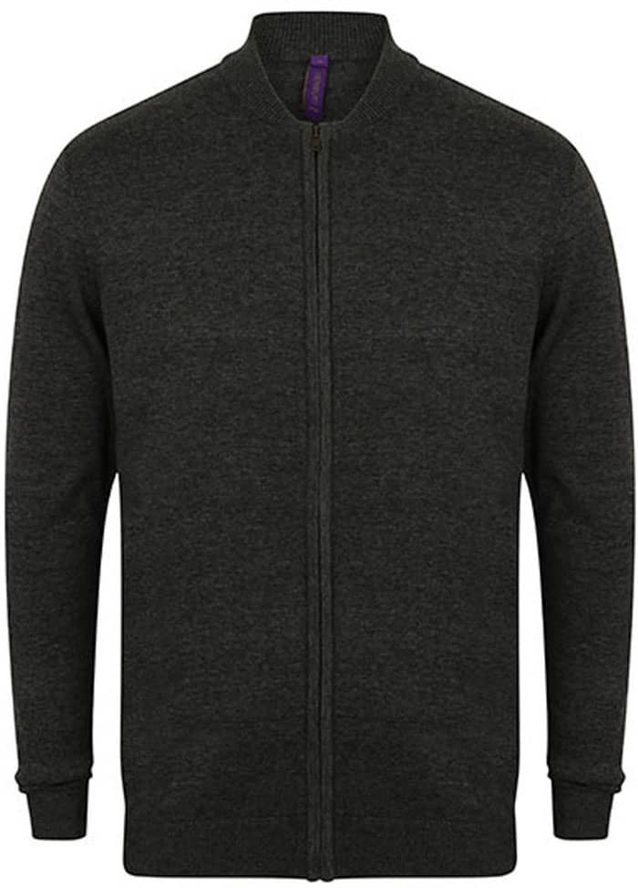 Unisex Zip Through Cardigan