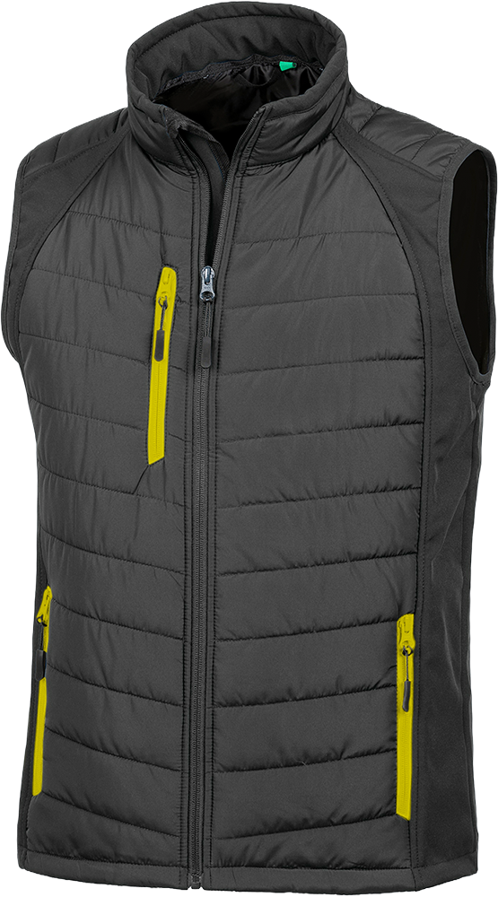 Recycled Compass Padded Softshell Gilet
