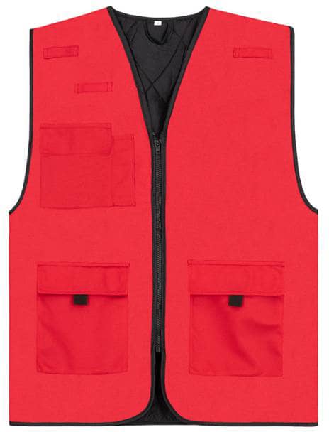 Padded Multifunctional Work Vest Kiel CO² Neutral