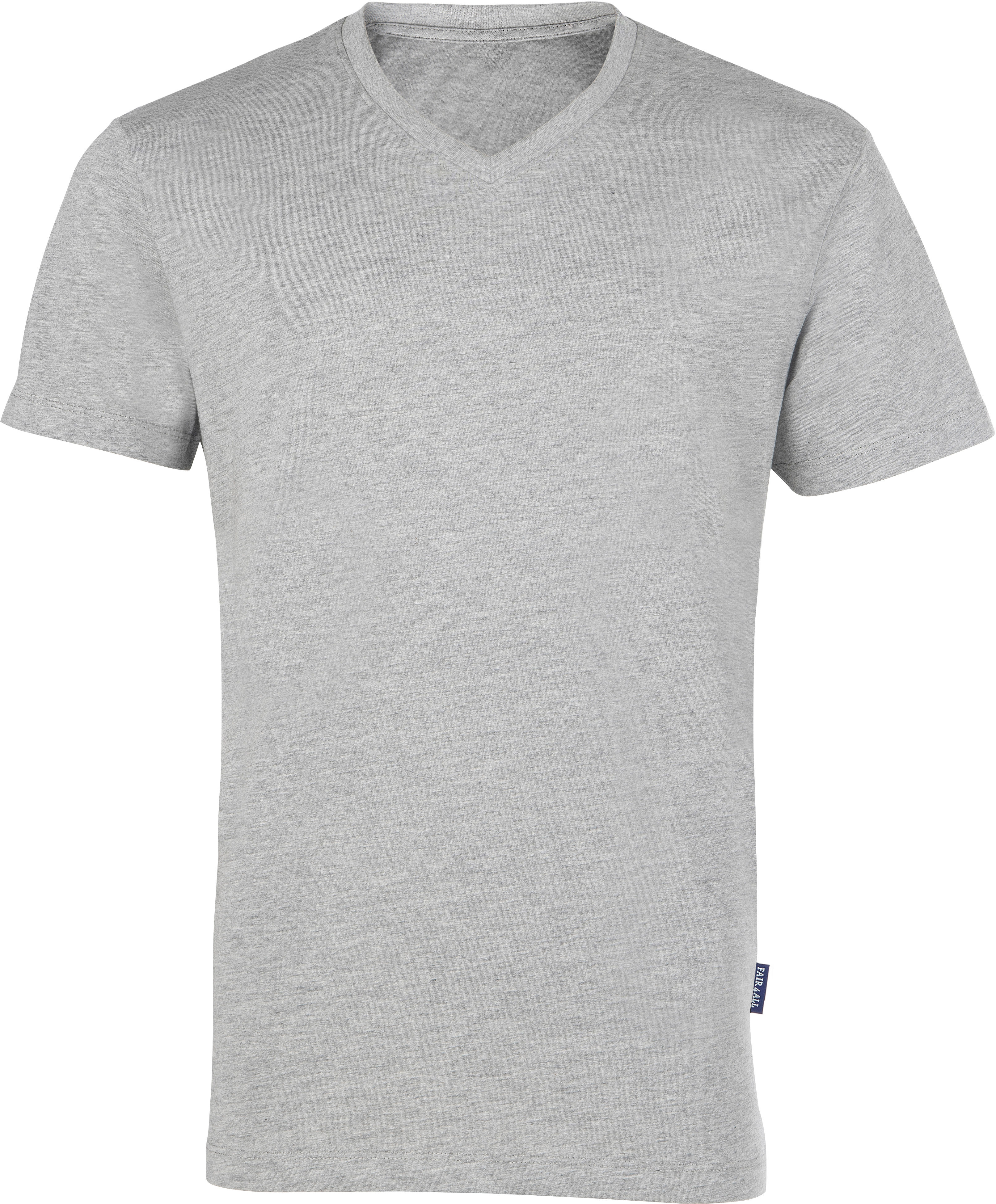 Premium Herren-T-Shirt aus Bio-Baumwolle mit V-Neck