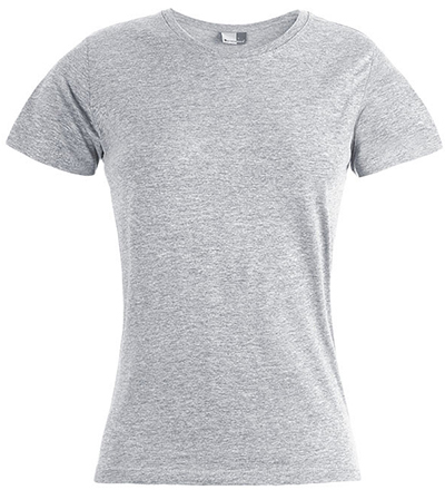 Schmal geschnittenes Premium Damen-T-Shirt