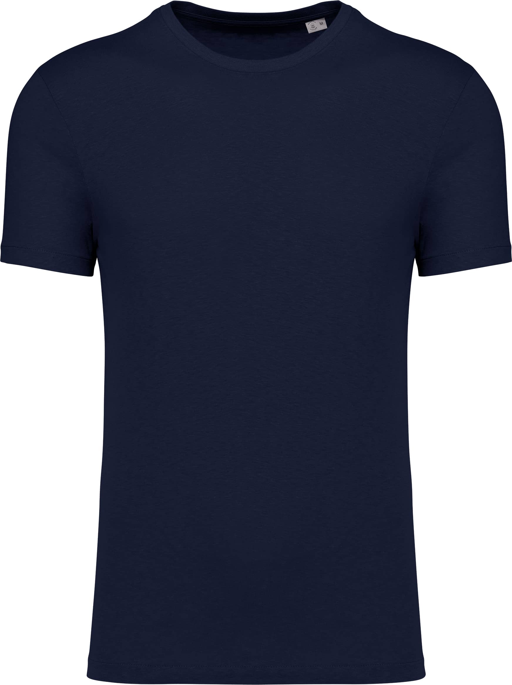 Umweltfreundliches Unisex-T-Shirt aus Biobaumwolle und Leinen