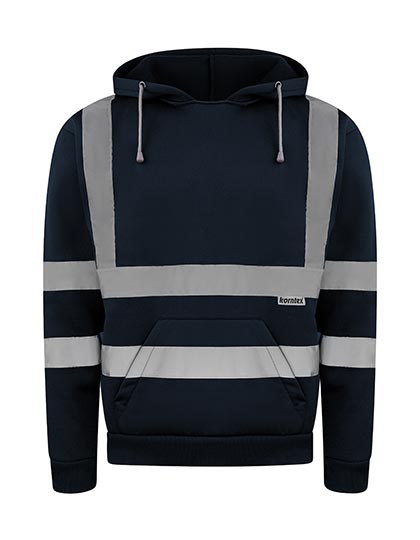 Reflektierender Unisex Arbeits-Hoodie "Cork"