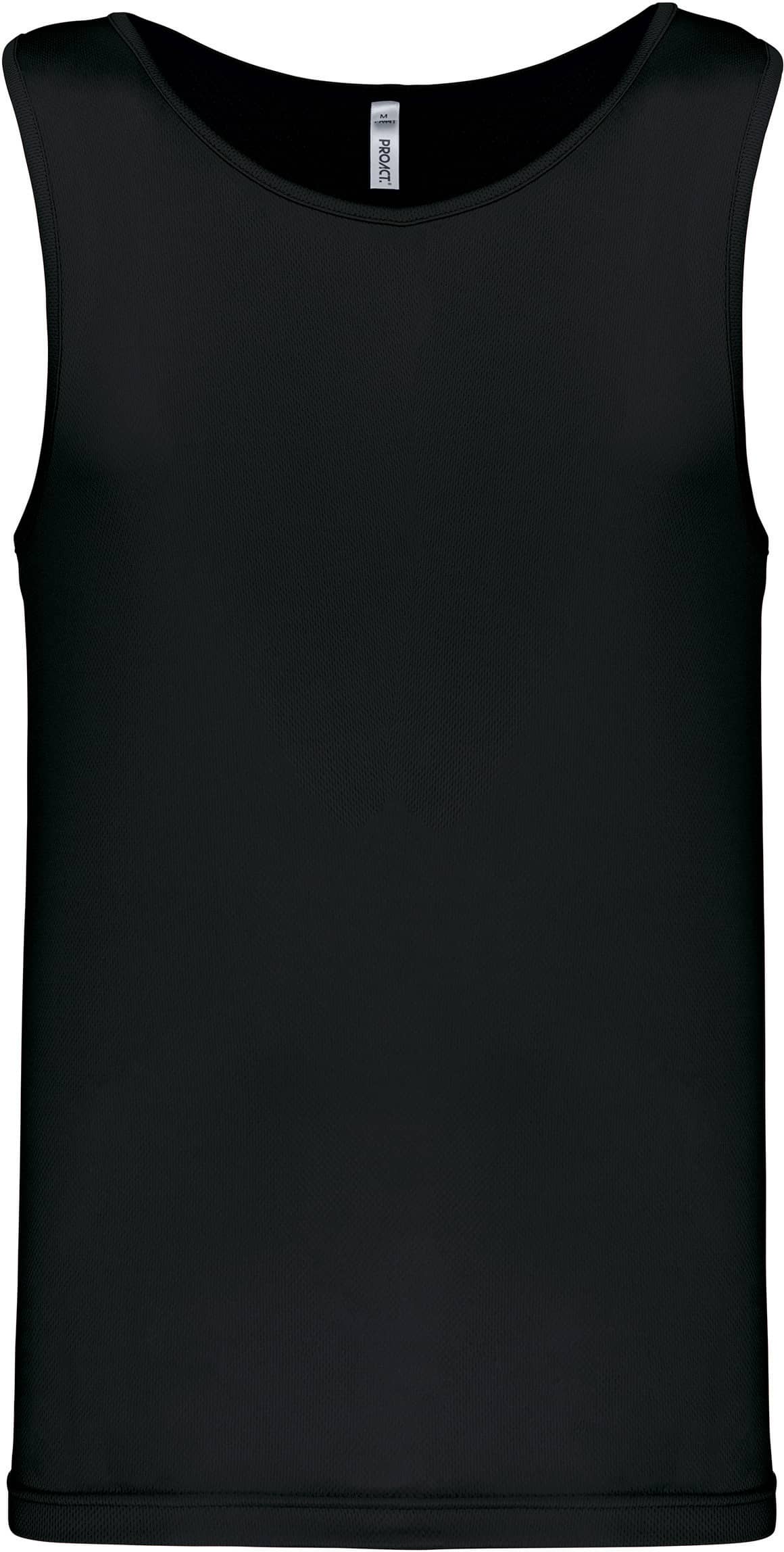 Herren Basic Sport Funktionsshirt ärmellos - Standardfarben