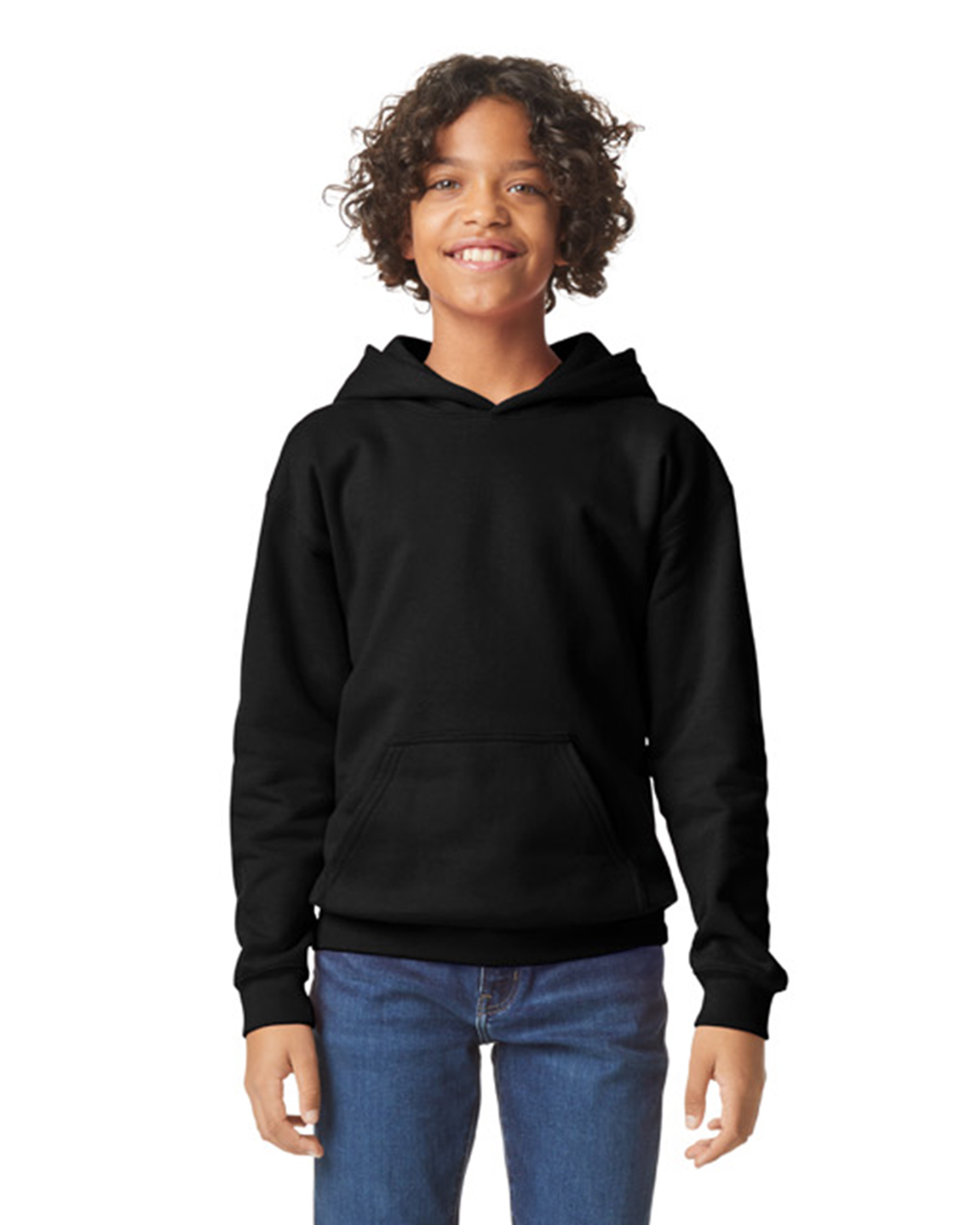 Softstyle® Midweight Fleece Youth Hoodie