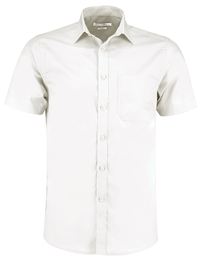 Men´s Tailored Fit Poplin Shirt Short Sleeve