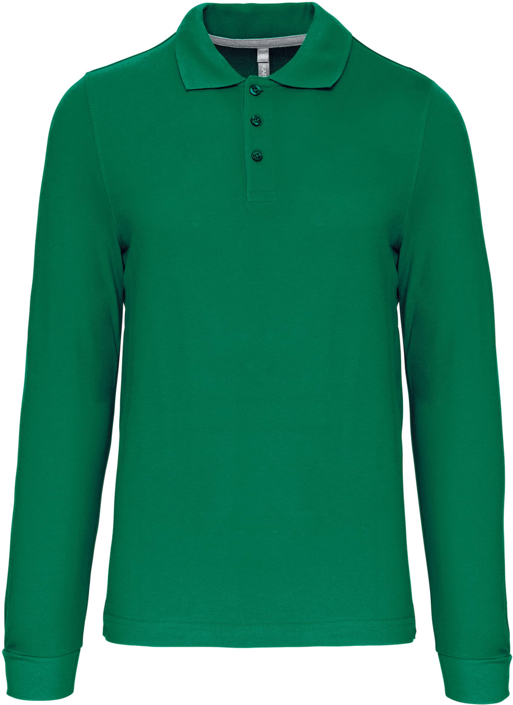 Herren Langarm Poloshirt