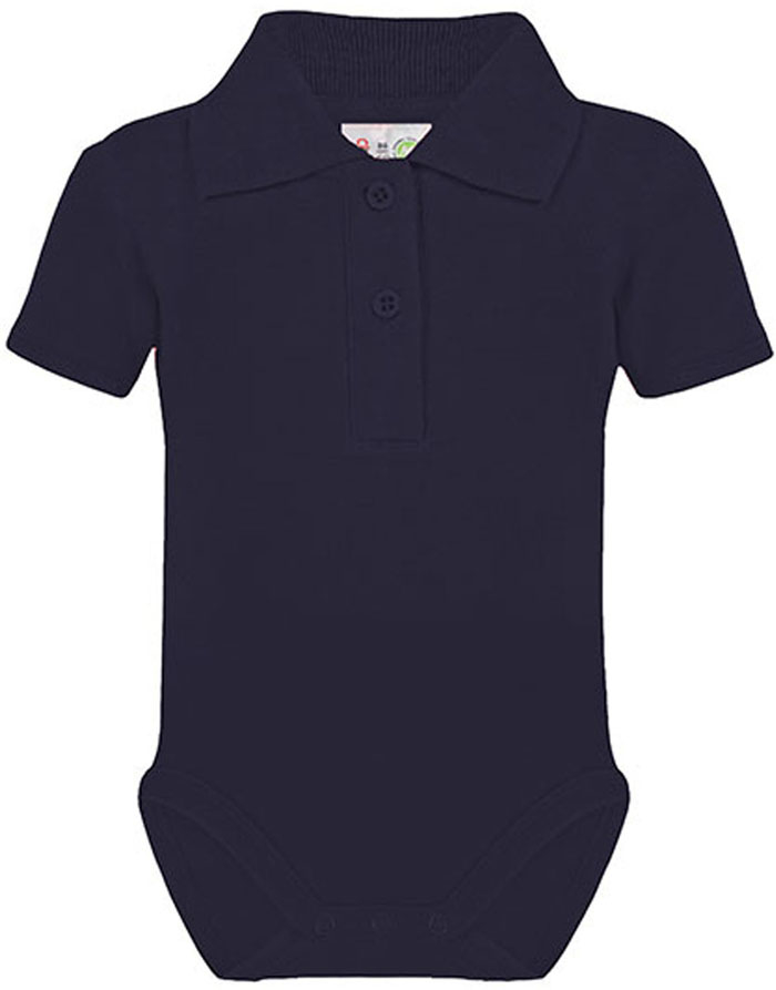 Bio Bodysuit With Polo Shirt Neck
