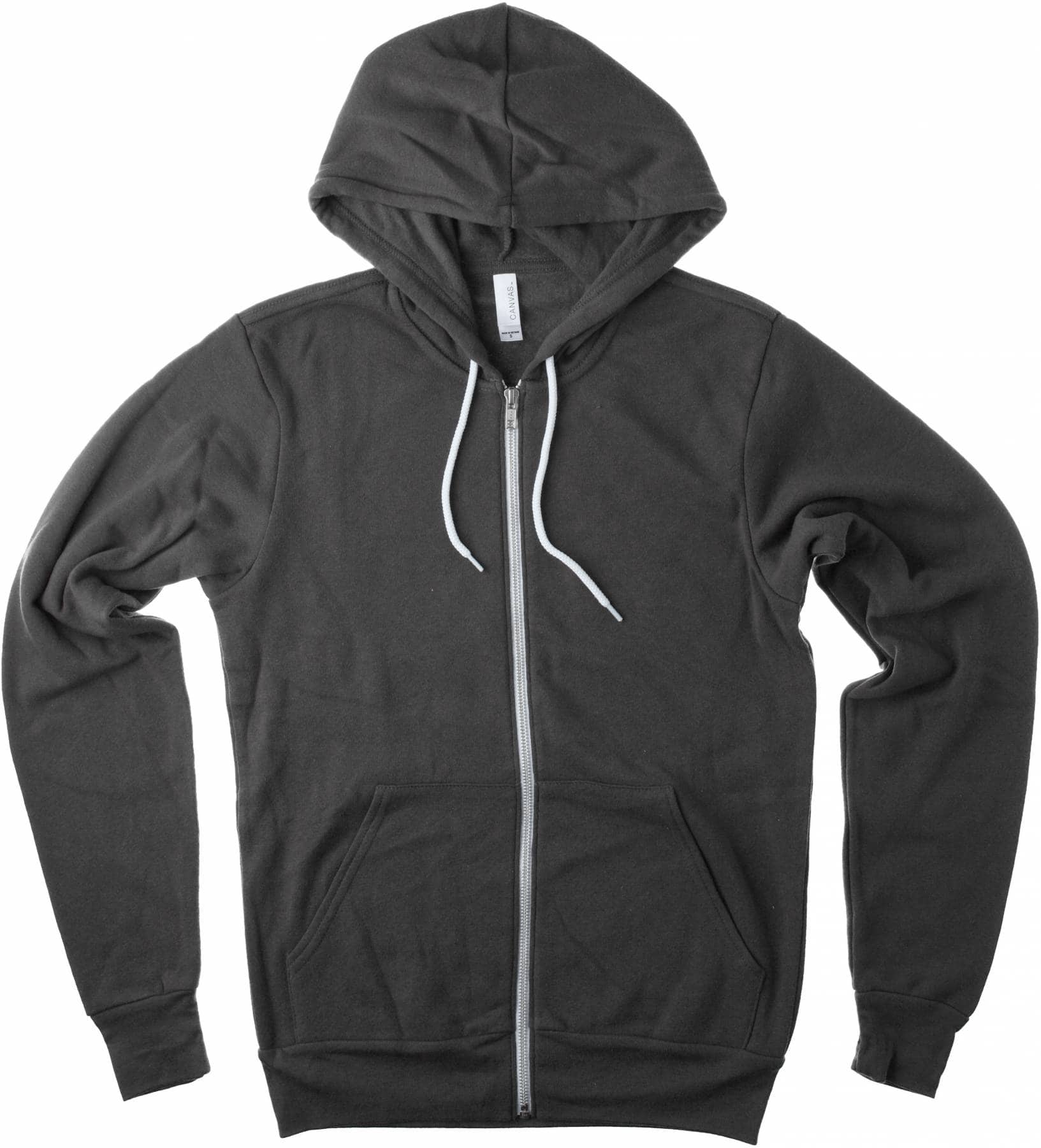 Unisex Poly-Cotton Fleece Full-Zip Hoodie