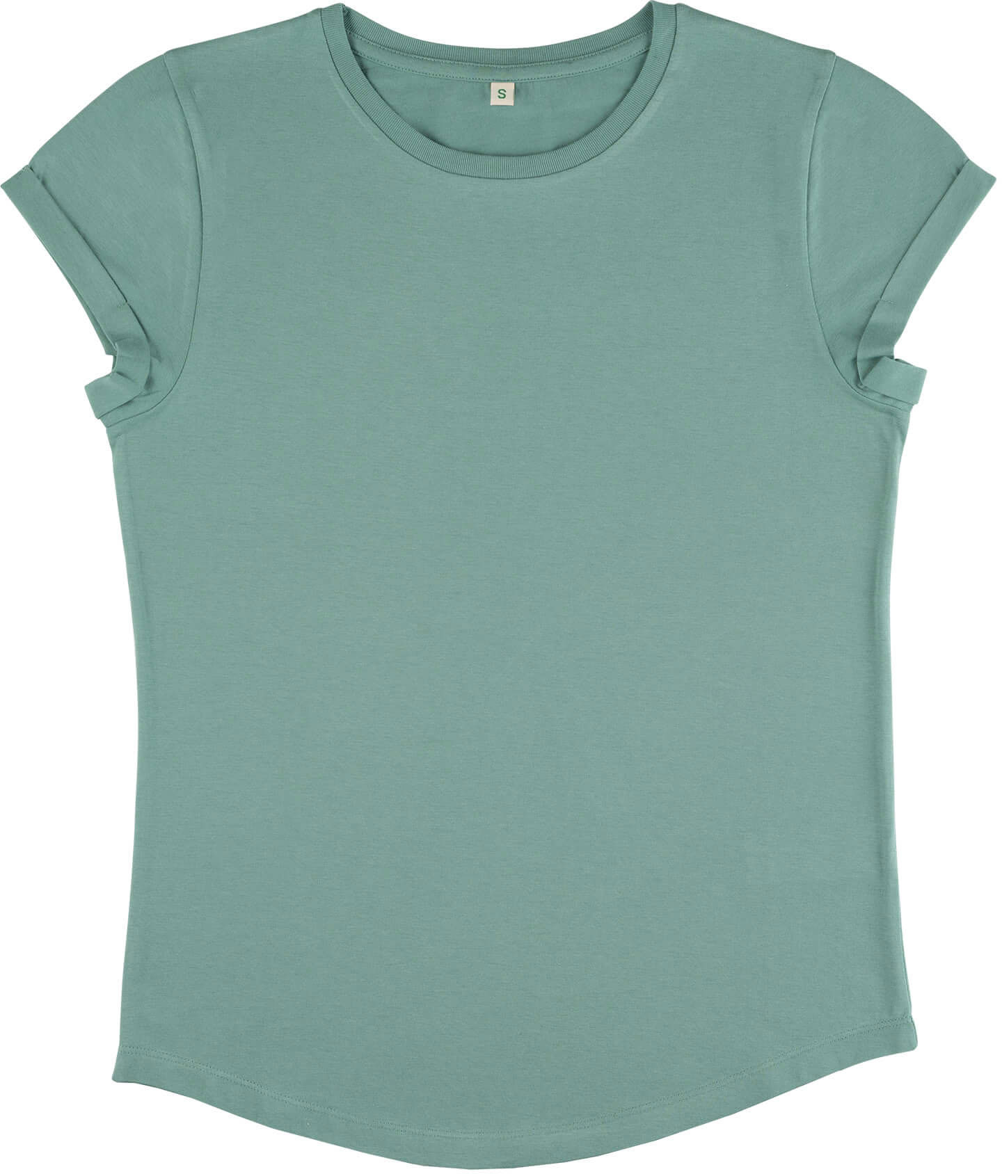 Leichtes Damen Roll-Up T-Shirt aus Bio-Baumwolle