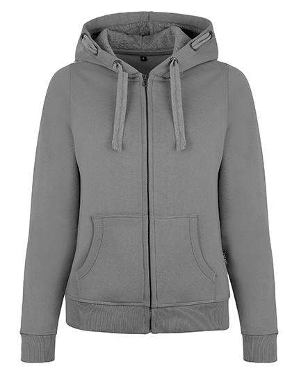 Weicher leicht taillierter Damen-Zip-Hoodie
