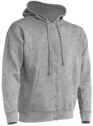 Zipped Hooded Sweater