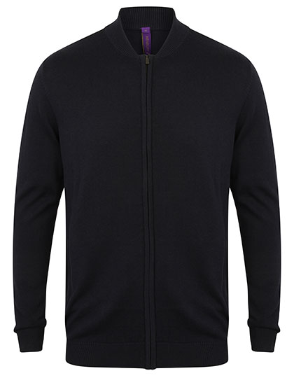 Unisex Zip Through Cardigan