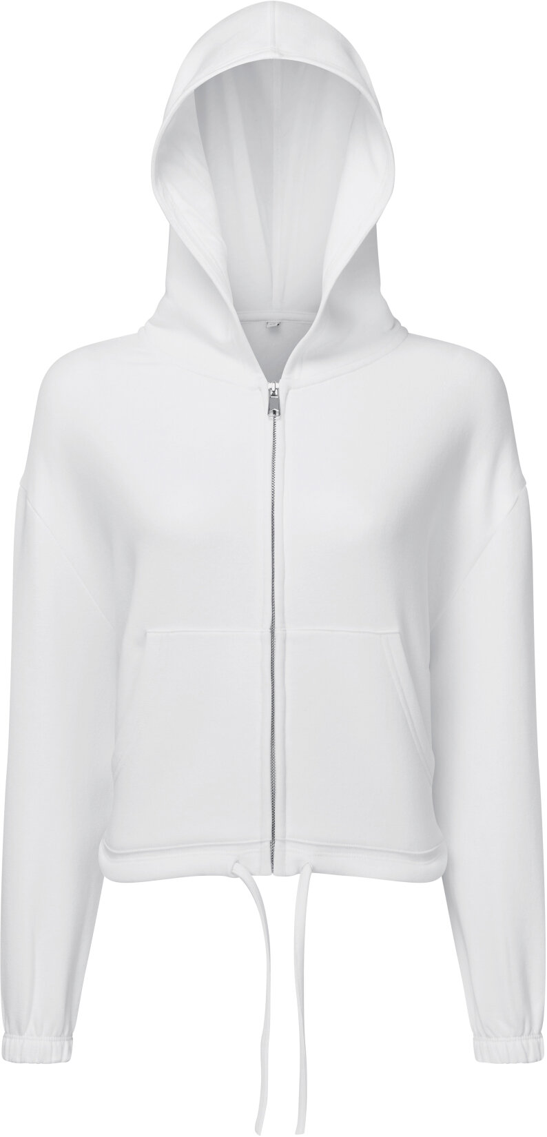 Women´s Recycled Drawstring Full-Zip Hoodie