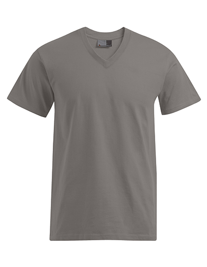 Premium Herren T-Shirt-mit V-Ausschnitt