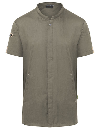 Kurzarm Kochjacke Green-Generation
