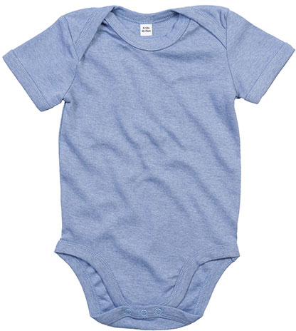 Kurzärmeliger Baby-Body aus Bio-Baumwolle in Umstellung