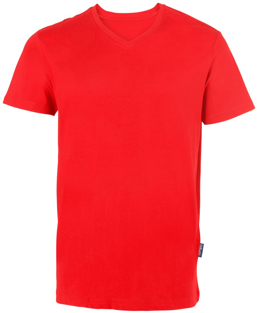 Premium Herren-T-Shirt aus Bio-Baumwolle mit V-Neck