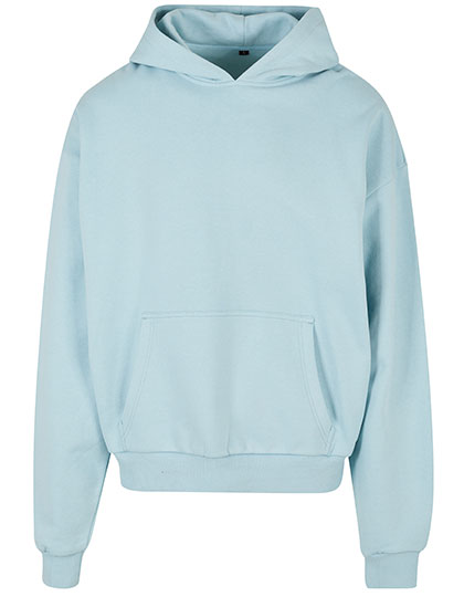 Extra schwerer super großer Herren-Hoodie mit Kängurutasche