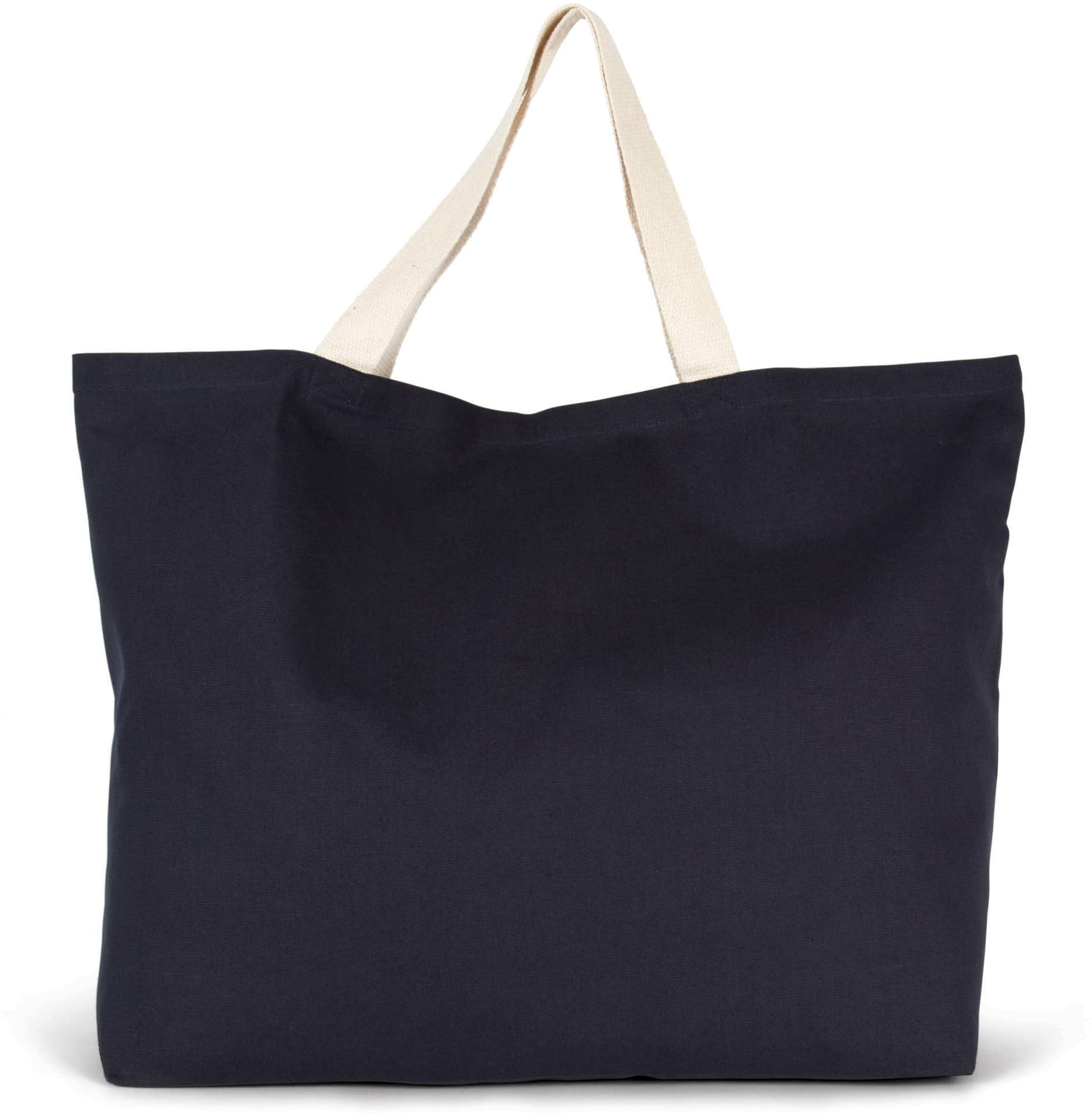 XXL-Shoppingtasche - Black/Natural - Navy/Natural