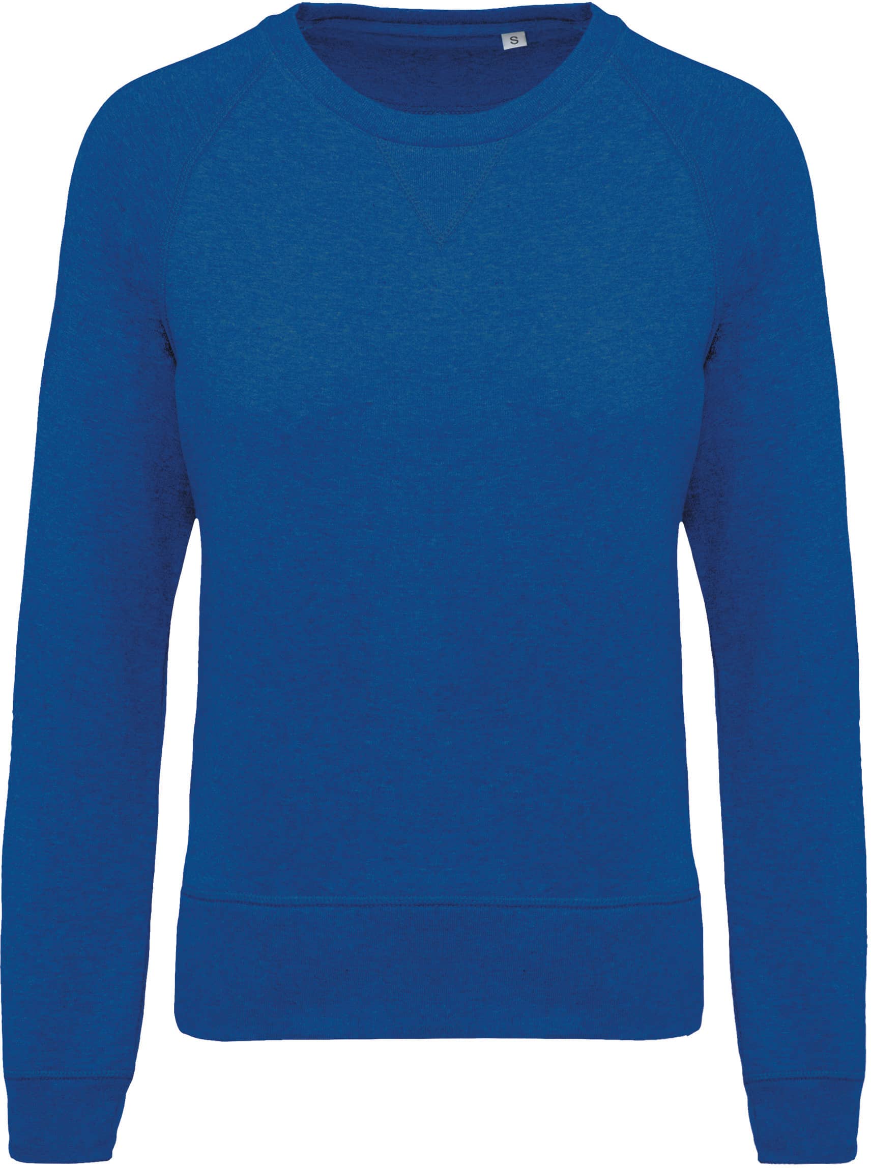Damen Sweatshirt BIO-BAUMWOLLE Rundhalsausschnitt Raglanärmel