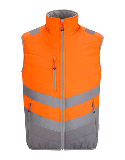 Hi-Vis 2-Tone Thermal Baffle Bodywarmer