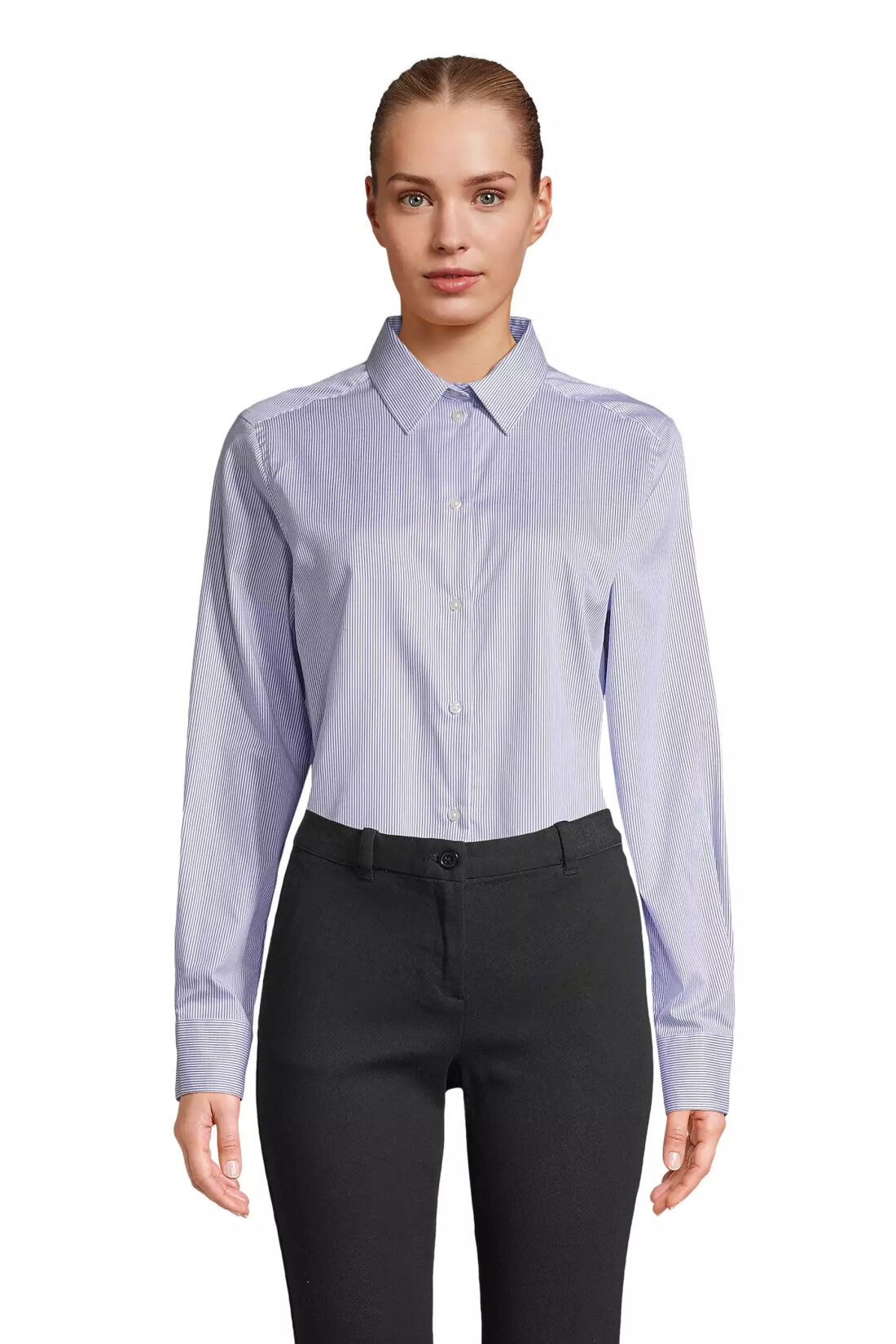Women´s Easy Care Striped Shirt Baptiste