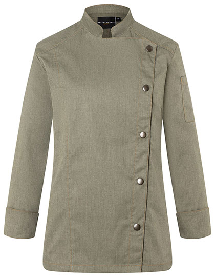 Damen Kochjacke Jeans-Style