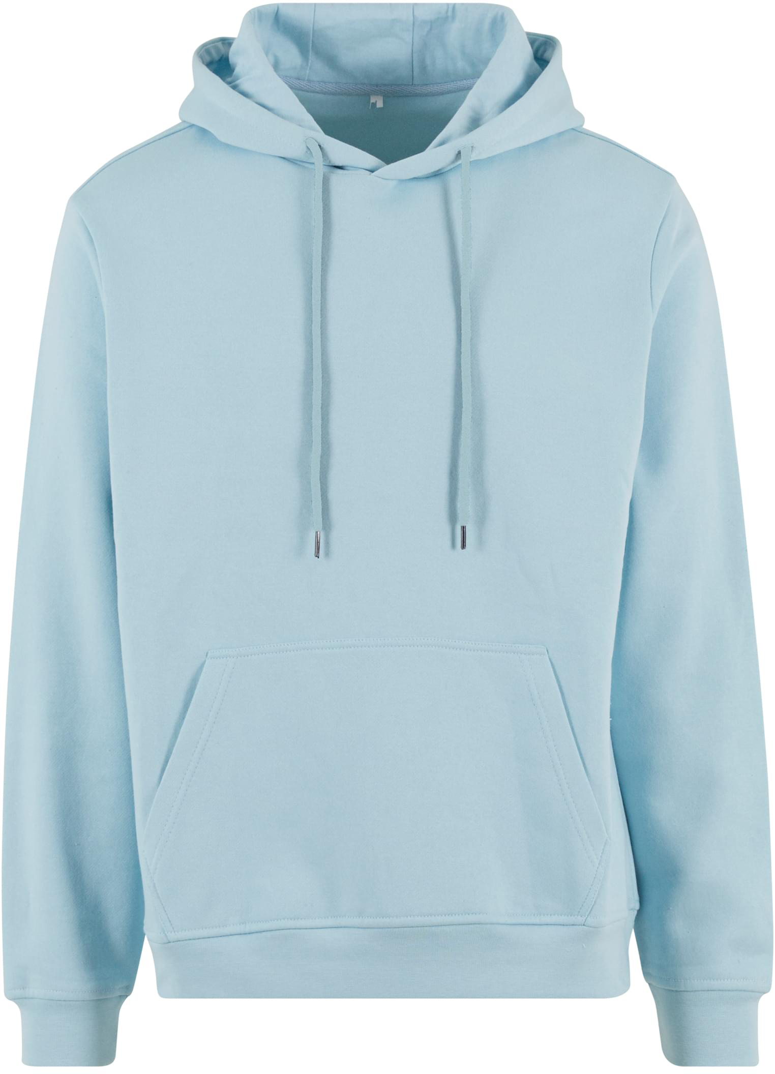 Flauschiger Basic Herren-Hoodie mit Kängurutasche