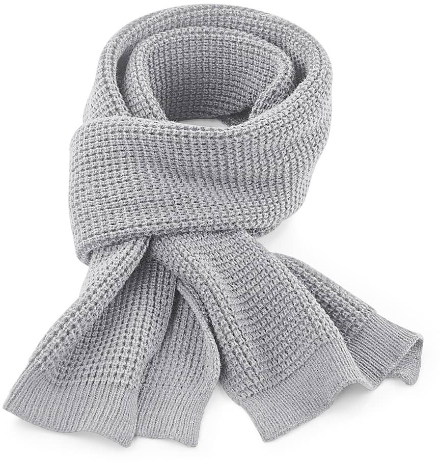 Classic Waffle Knit Scarf