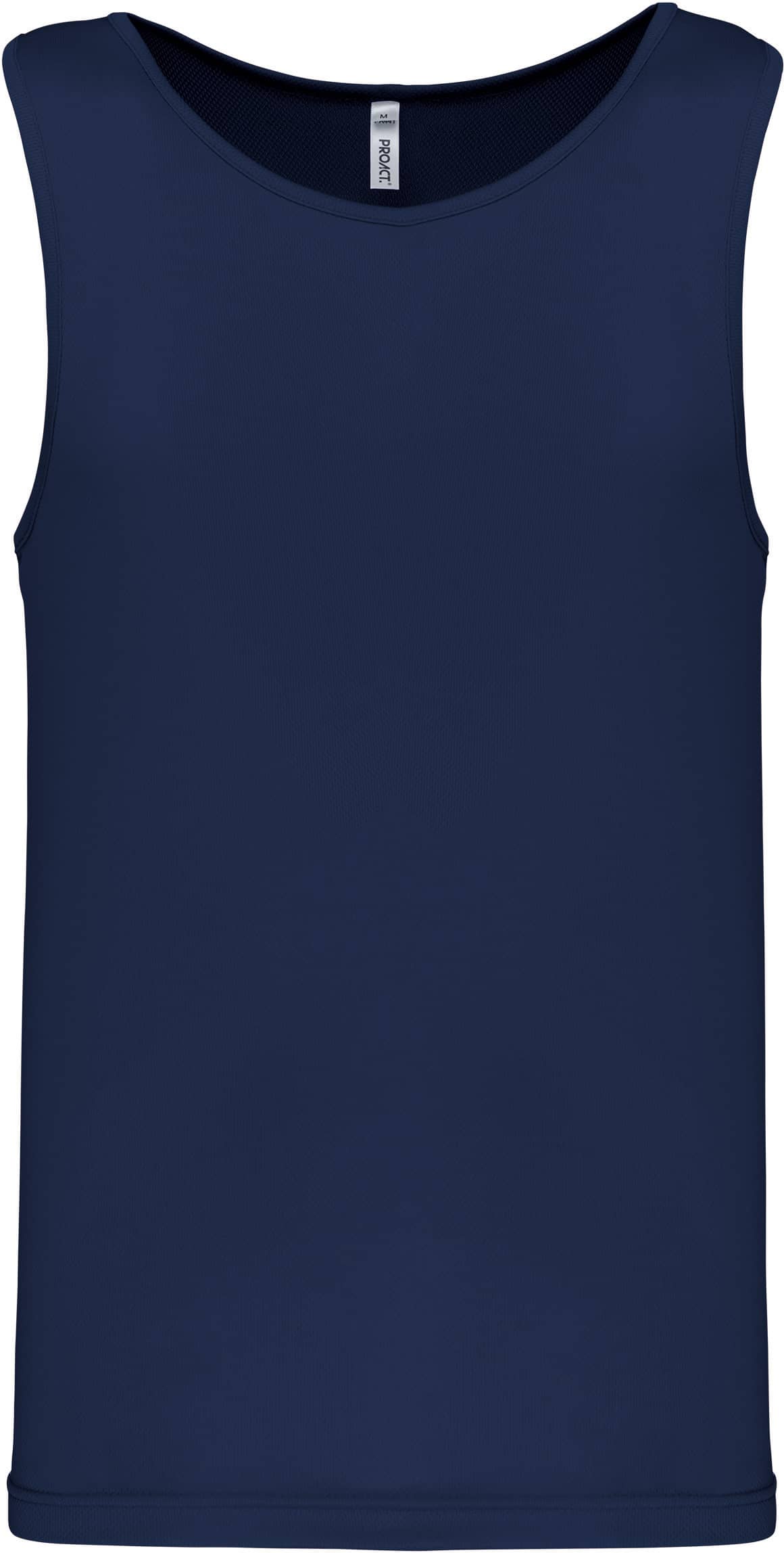 Herren Basic Sport Funktionsshirt ärmellos - Standardfarben