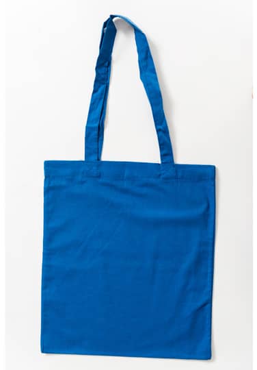 Cotton Bag Colored Long Handles