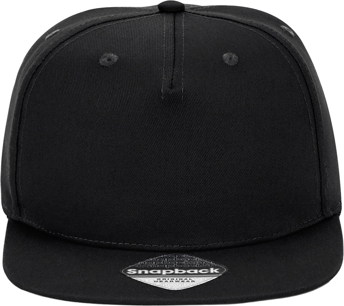 5 Panel Snapback Rapper Cap