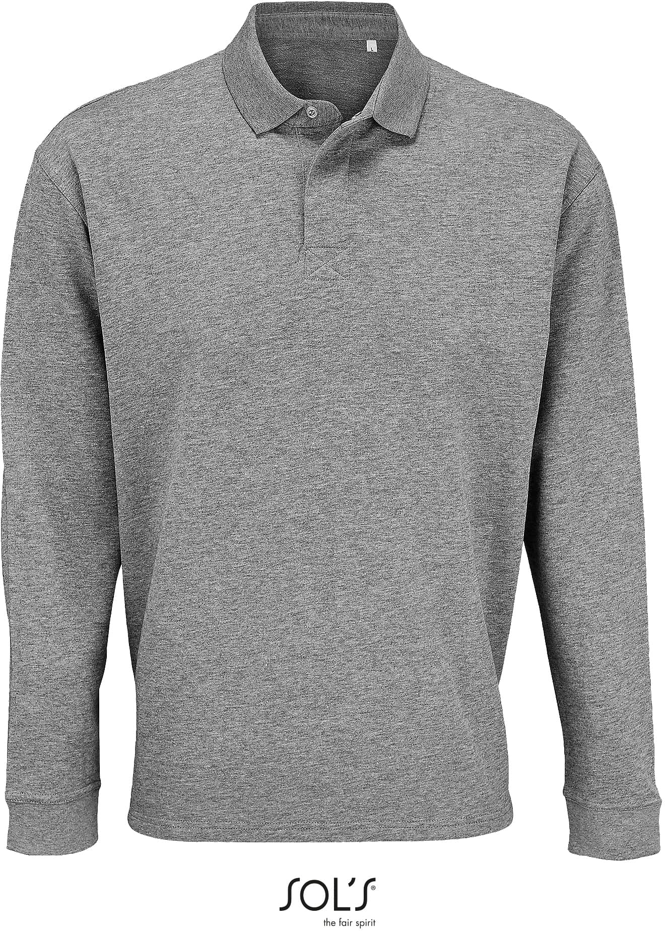 Unisex Polo Collar Sweatshirt Heritage
