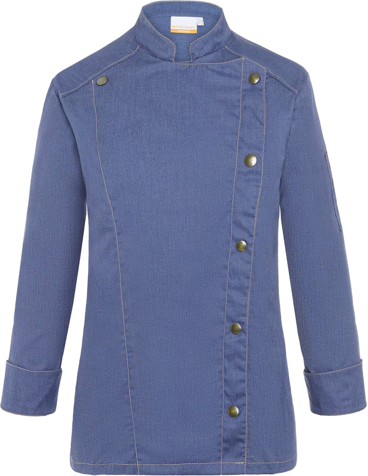 Damen Kochjacke Jeans-Style