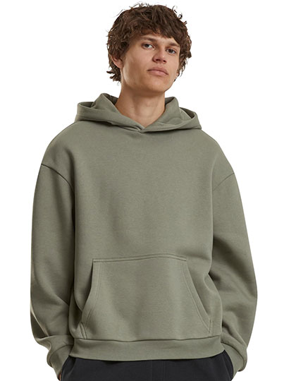 Oversized Unisex-Hoodie mit überschnittenen Schultern