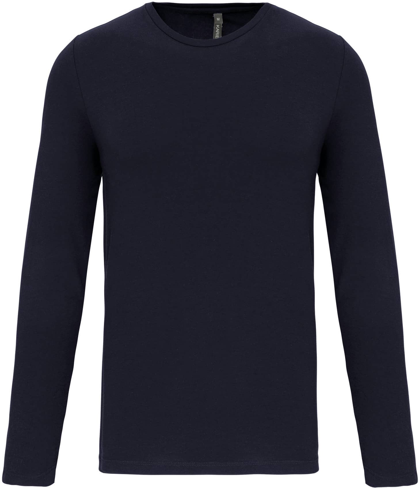 Langarm-T-Shirt mit Rundhalsausschnitt