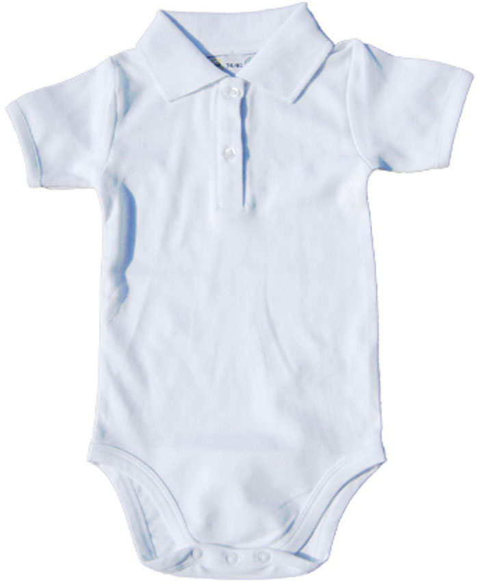 Bio Bodysuit With Polo Shirt Neck
