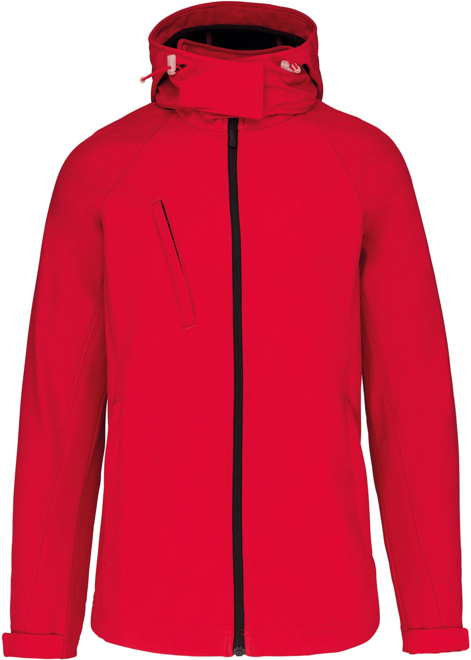 Damen Softshell-Jacke mit Abnehmbare Kapuze