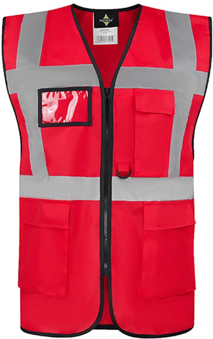 Weit geschnittene Unisex-Warnweste "Hamburg"