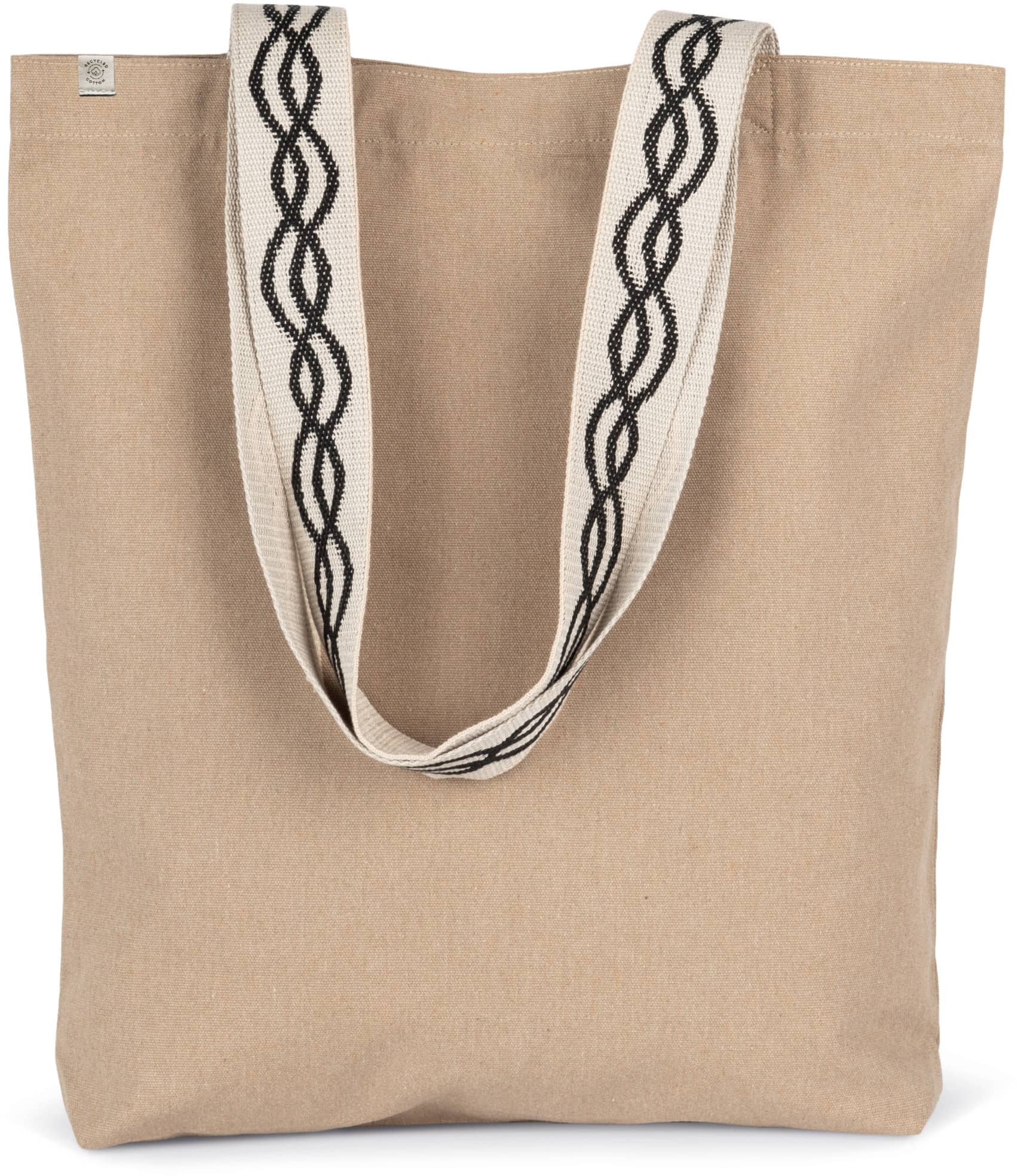 Recycelte Shoppingtasche mit flachem Boden 116